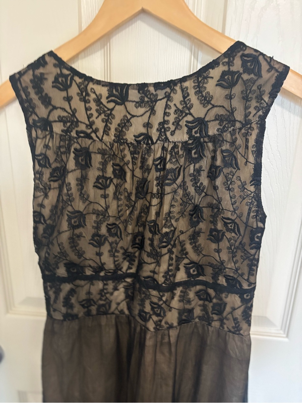 Hale Bob Embroidered Mesh Lace Dress Overlay Boho homecoming night out evening - Picture 6 of 7